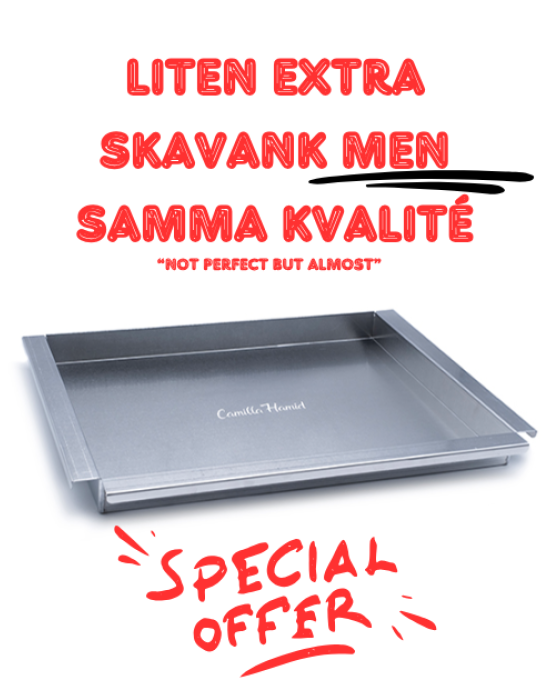 Plåt med exta repa