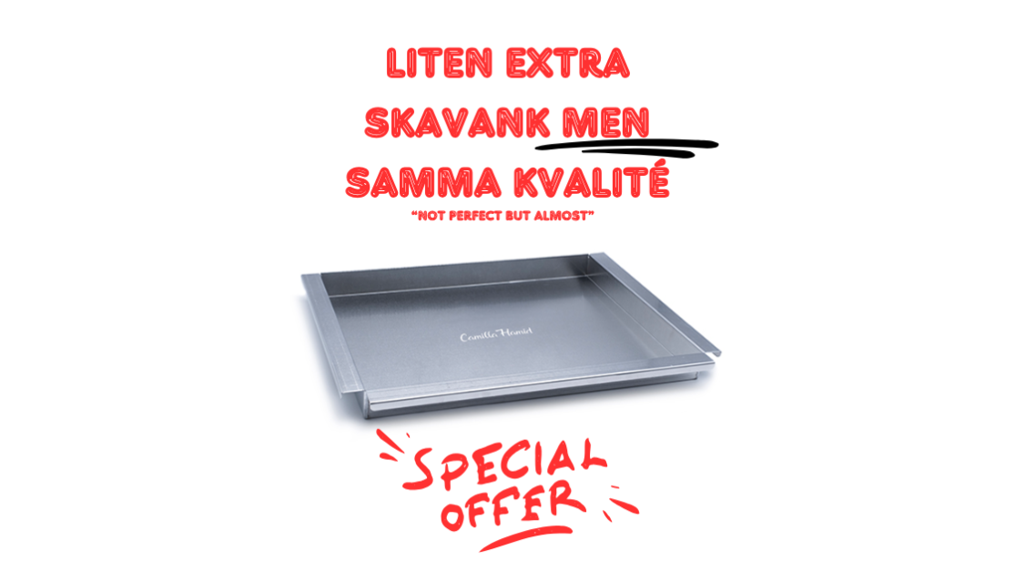 Plåt med exta repa